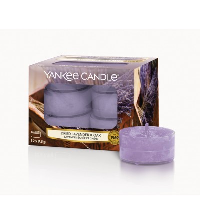 Dried Lavender & Oak - Tea Lights Yankee Candle